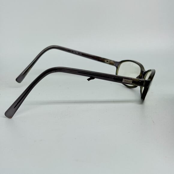 GUCCI GG 1515 ZX8 Eyeglasses Frames Gray Full RIm USed H19050 - Picture 4 of 7